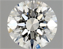 Natural Diamond 0.70 Carats, Round with Excellent Cut, I Color, VS1 Clarity and Certified by GIA