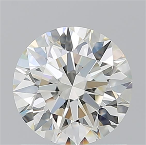 Picture of Natural Diamond 1.05 Carats, Round with Excellent Cut, K Color, IF Clarity and Certified by GIA