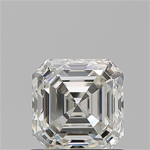 Foto Diamante Natural 1.01 quilates, Asscher , Color I, claridad VS1 y certificado GIA de