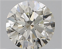 Diamante Natural 0.50 quilates, Redondo , Color J, claridad VVS1 y certificado GIA