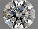 Natural Diamond 0.58 Carats, Round with Excellent Cut, I Color, VS1 Clarity and Certified by GIA
