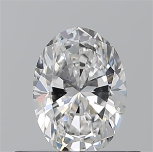 Picture of Natural Diamond 0.50 Carats, Oval with  Cut, E Color, VS1 Clarity and Certified by GIA