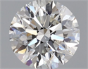 Diamante Natural 0.54 quilates, Redondo , Color H, claridad VS1 y certificado GIA