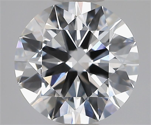 Picture of Lab Grown Diamond 1.50 Carats, Round with Excellent Cut, D Color, VVS1 Clarity and Certified by IGI