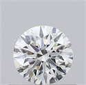 Diamante Natural 0.40 quilates, Redondo , Color I, claridad VVS1 y certificado GIA