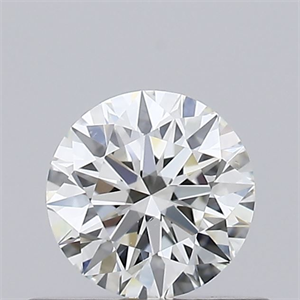 Foto Diamante Natural 0.40 quilates, Redondo , Color I, claridad VVS1 y certificado GIA de