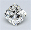Natural Diamond 1.90 Carats, Cushion with  Cut, I Color, SI2 Clarity and Certified by GIA