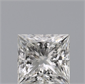 Natural Diamond 0.70 Carats, Princess with  Cut, G Color, VS2 Clarity and Certified by GIA