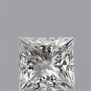 Picture of Natural Diamond 0.70 Carats, Princess with  Cut, G Color, VS2 Clarity and Certified by GIA