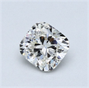Diamante Natural 0.74 quilates, Del cojín , Color I, claridad SI2 y certificado GIA