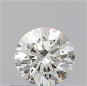 Natural Diamond 0.45 Carats, Round with Excellent Cut, J Color, VVS2 Clarity and Certified by GIA