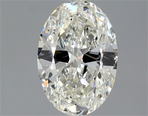 Picture of Natural Diamond 1.01 Carats, Oval with  Cut, J Color, VS2 Clarity and Certified by GIA