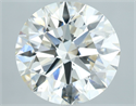 Natural Diamond 4.03 Carats, Round with Excellent Cut, I Color, VS2 Clarity and Certified by IGI