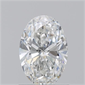 Natural Diamond 1.02 Carats, Oval with  Cut, F Color, VS2 Clarity and Certified by GIA