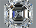 Diamante Natural 1.31 quilates, Asscher , Color E, claridad VVS2 y certificado GIA