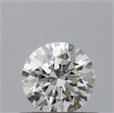 Diamante Natural 0.42 quilates, Redondo , Color G, claridad IF y certificado GIA