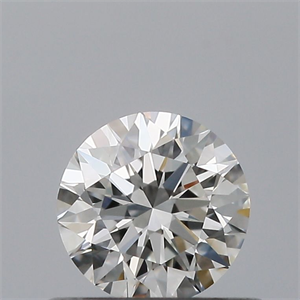 Foto Diamante Natural 0.42 quilates, Redondo , Color G, claridad IF y certificado GIA de