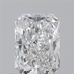 Picture of Natural Diamond 0.70 Carats, Radiant with  Cut, E Color, VS1 Clarity and Certified by GIA