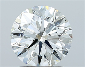 Foto Diamante Natural 1.80 quilates, Redondo , Color I, claridad SI1 y certificado GIA de