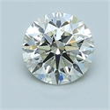 Diamante Natural 1.80 quilates, Redondo , Color I, claridad VVS1 y certificado IGI