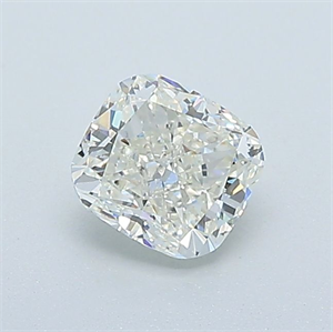 Foto Diamante Natural 0.50 quilates, Del cojín , Color J, claridad VS2 y certificado GIA de