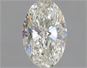 Natural Diamond 0.71 Carats, Oval with  Cut, I Color, VS1 Clarity and Certified by GIA