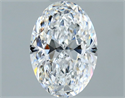 Diamante Natural 0.82 quilates, Ovalado , Color D, claridad VS2 y certificado GIA