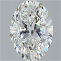 Natural Diamond 2.01 Carats, Oval with  Cut, G Color, VS2 Clarity and Certified by GIA