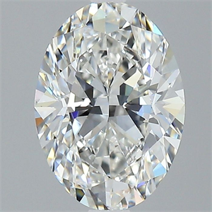 Picture of Natural Diamond 2.01 Carats, Oval with  Cut, G Color, VS2 Clarity and Certified by GIA
