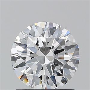 Picture of Natural Diamond 1.13 Carats, Round with Excellent Cut, D Color, FL Clarity and Certified by GIA