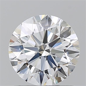 Picture of Natural Diamond 1.30 Carats, Round with Excellent Cut, F Color, VS1 Clarity and Certified by GIA