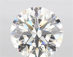 Picture of Lab Grown Diamond 6.34 Carats, Round with Ideal Cut, G Color, SI1 Clarity and Certified by IGI