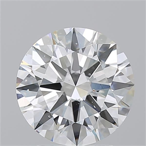 Picture of Natural Diamond 3.01 Carats, Round with Excellent Cut, H Color, SI1 Clarity and Certified by GIA