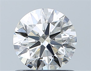 Picture of Natural Diamond 0.80 Carats, Round with Excellent Cut, I Color, VVS2 Clarity and Certified by GIA