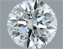Natural Diamond 0.70 Carats, Round with Very Good Cut, H Color, VS2 Clarity and Certified by GIA