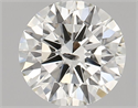 Natural Diamond 1.32 Carats, Round with Excellent Cut, L Color, I1 Clarity and Certified by GIA