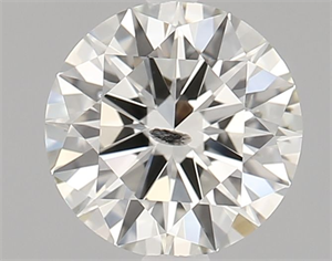 Picture of Natural Diamond 1.32 Carats, Round with Excellent Cut, L Color, I1 Clarity and Certified by GIA