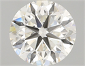 Natural Diamond 1.02 Carats, Round with Very Good Cut, J Color, VS1 Clarity and Certified by GIA