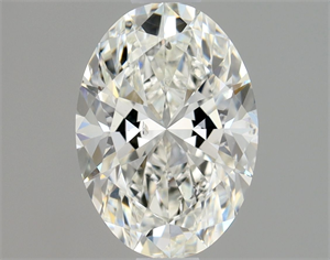 Picture of Natural Diamond 1.00 Carats, Oval with  Cut, H Color, SI2 Clarity and Certified by GIA