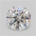 Lab Grown Diamond 1.04 Carats, Round with Ideal Cut, E Color, VVS2 Clarity and Certified by IGI