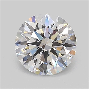 Picture of Lab Grown Diamond 1.04 Carats, Round with Ideal Cut, E Color, VVS2 Clarity and Certified by IGI
