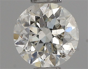 Foto Diamante Natural 0.40 quilates, Redondo , Color H, claridad SI2 y certificado IGI de