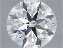 Diamante Natural 0.46 quilates, Redondo , Color H, claridad VVS2 y certificado IGI