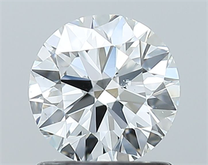 Picture of Natural Diamond 1.00 Carats, Round with Excellent Cut, G Color, SI1 Clarity and Certified by GIA