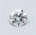Diamante Natural 0.50 quilates, Redondo , Color H, claridad VS2 y certificado GIA