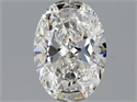 Natural Diamond 1.20 Carats, Oval with  Cut, G Color, VS2 Clarity and Certified by GIA