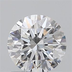 Picture of Natural Diamond 0.73 Carats, Round with Excellent Cut, D Color, VVS2 Clarity and Certified by GIA
