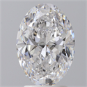 Diamante Natural 2.50 quilates, Ovalado , Color D, claridad VS2 y certificado GIA