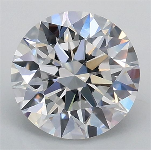 Picture of Lab Grown Diamond 0.95 Carats, Round with Ideal Cut, D Color, VVS2 Clarity and Certified by IGI