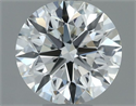 Diamante Natural 0.60 quilates, Redondo , Color H, claridad VVS2 y certificado IGI